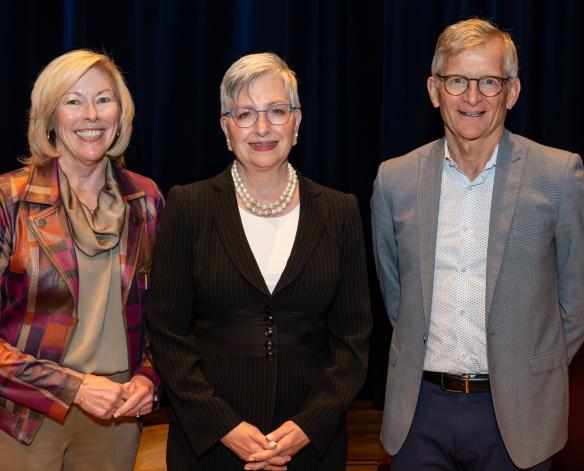 Carol Tome CEO of UPS and hosts